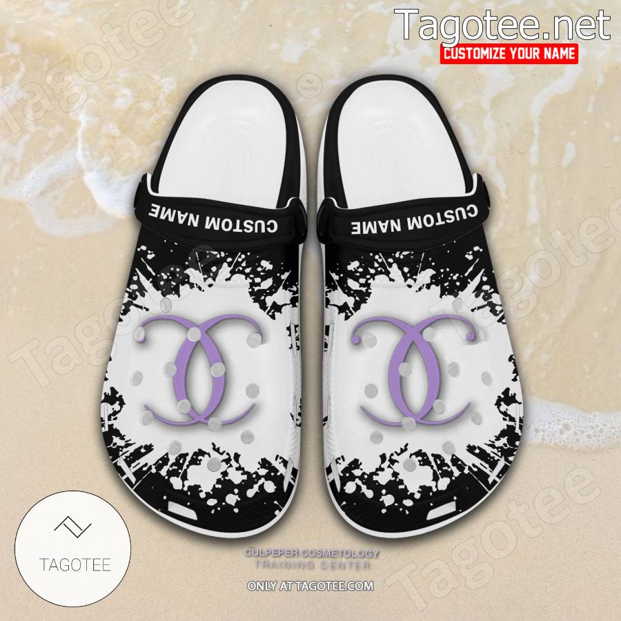 Culpeper Cosmetology Training Center Personalized Crocs Clogs - BiShop a