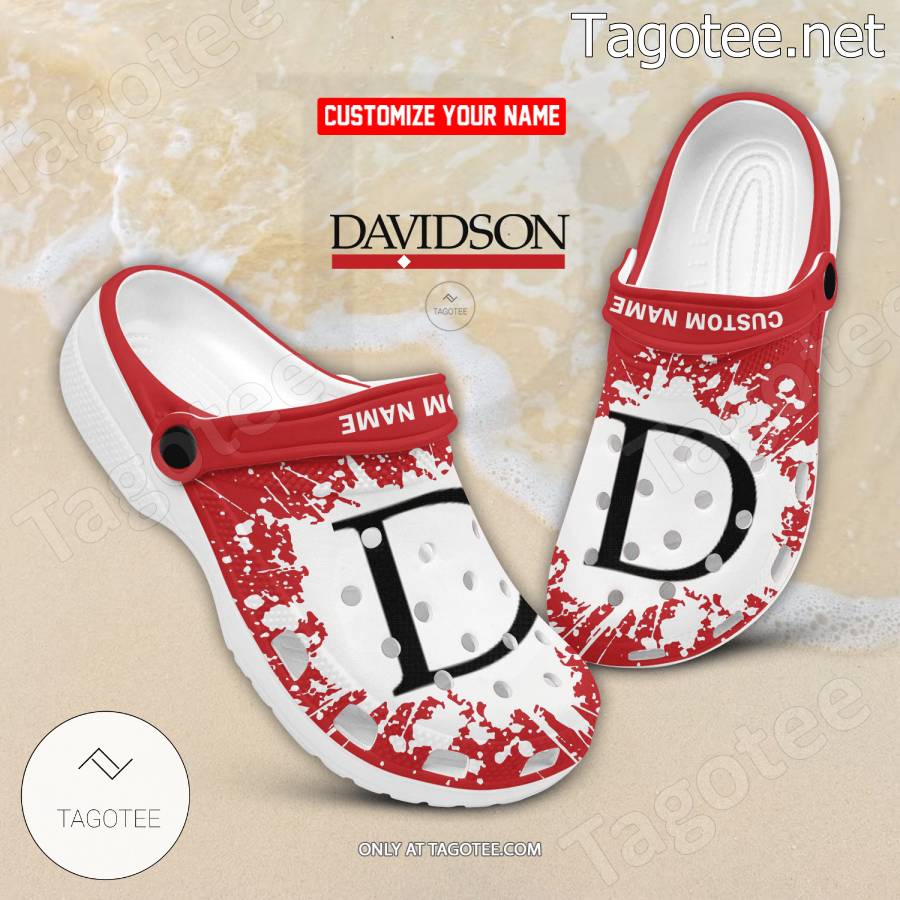 Davidson College Custom Crocs Clogs - BiShop