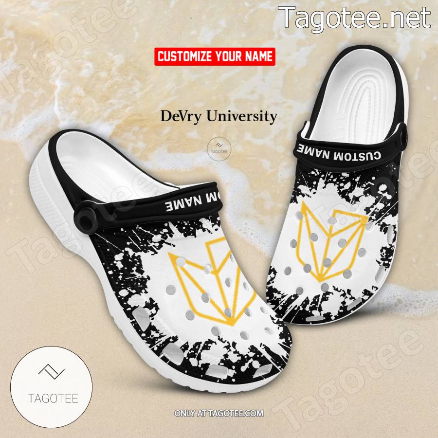DeVry University Custom Crocs Clogs - BiShop a