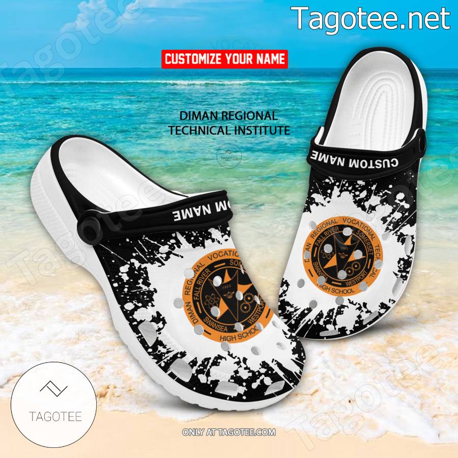Diman Regional Technical Institute Crocs Clogs - BiShop