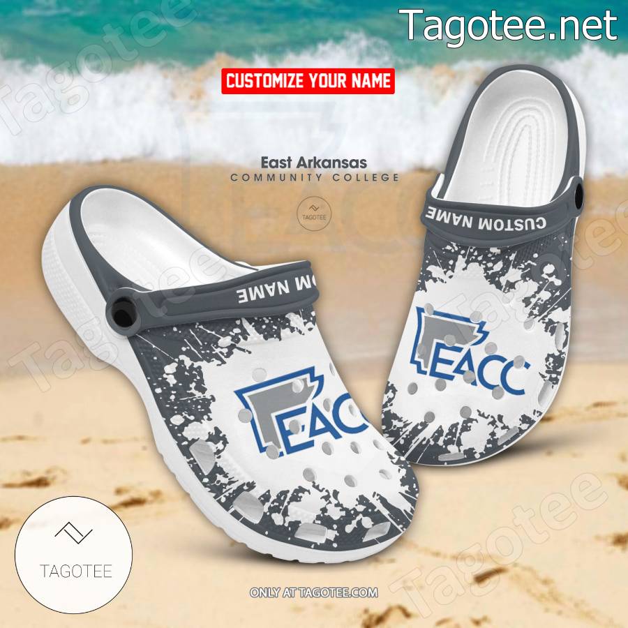 East Arkansas Community College Custom Crocs Clogs - BiShop
