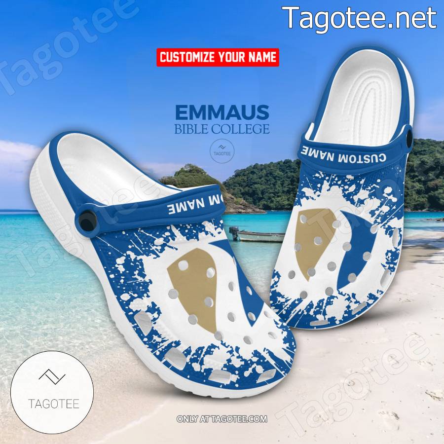 Emmaus Bible College Custom Crocs Clogs - BiShop a