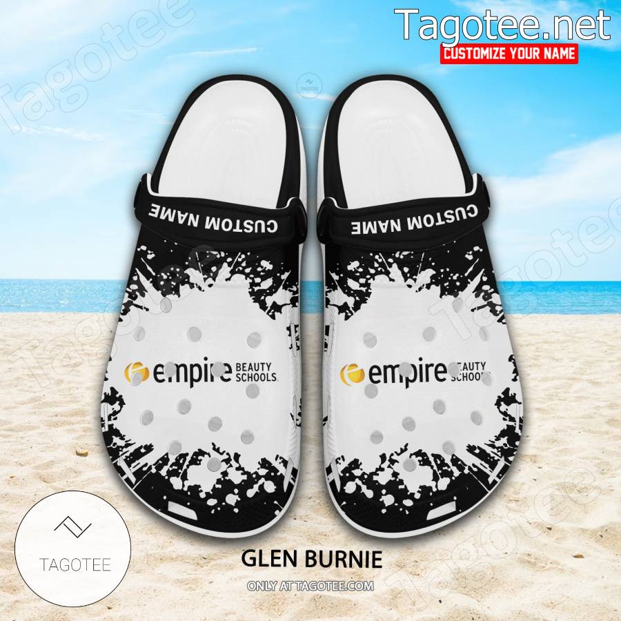 Empire Beauty School-Glen Burnie Logo Crocs Clogs - BiShop a