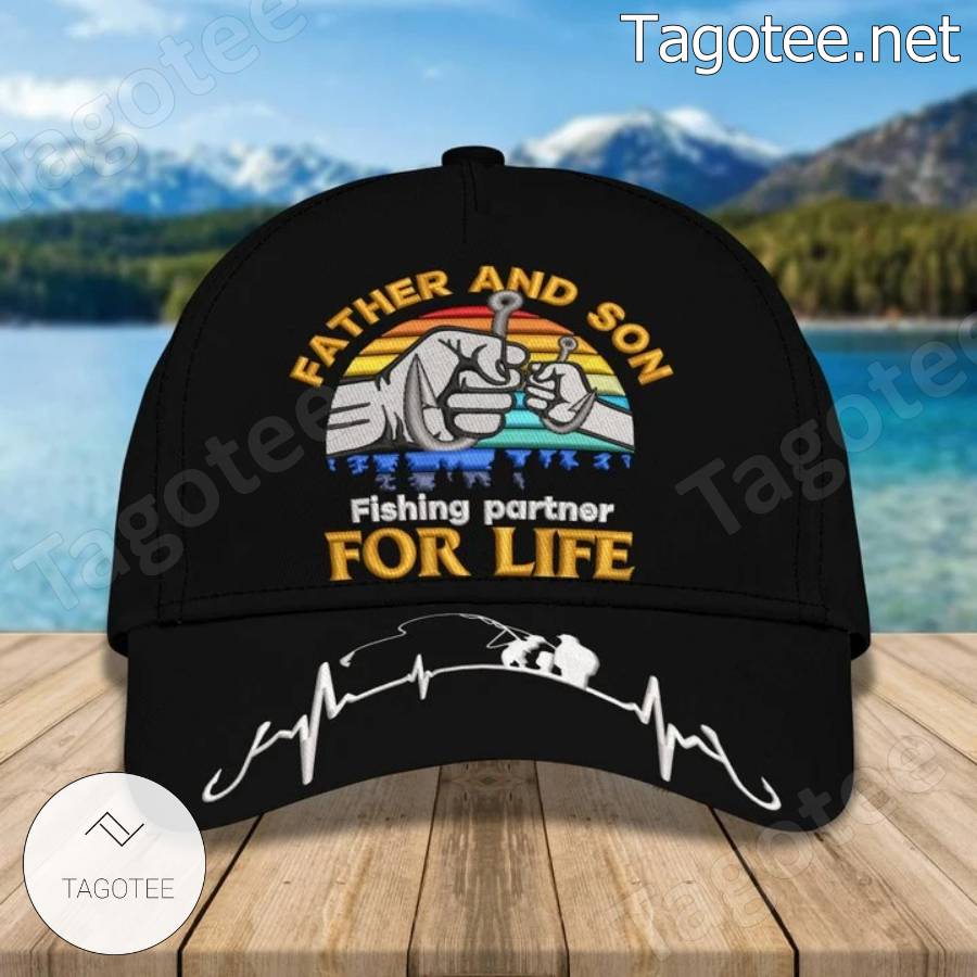 Funny Fishing Papa Baseball Cap - Embroidered Cotton Hat For Fishing Dads