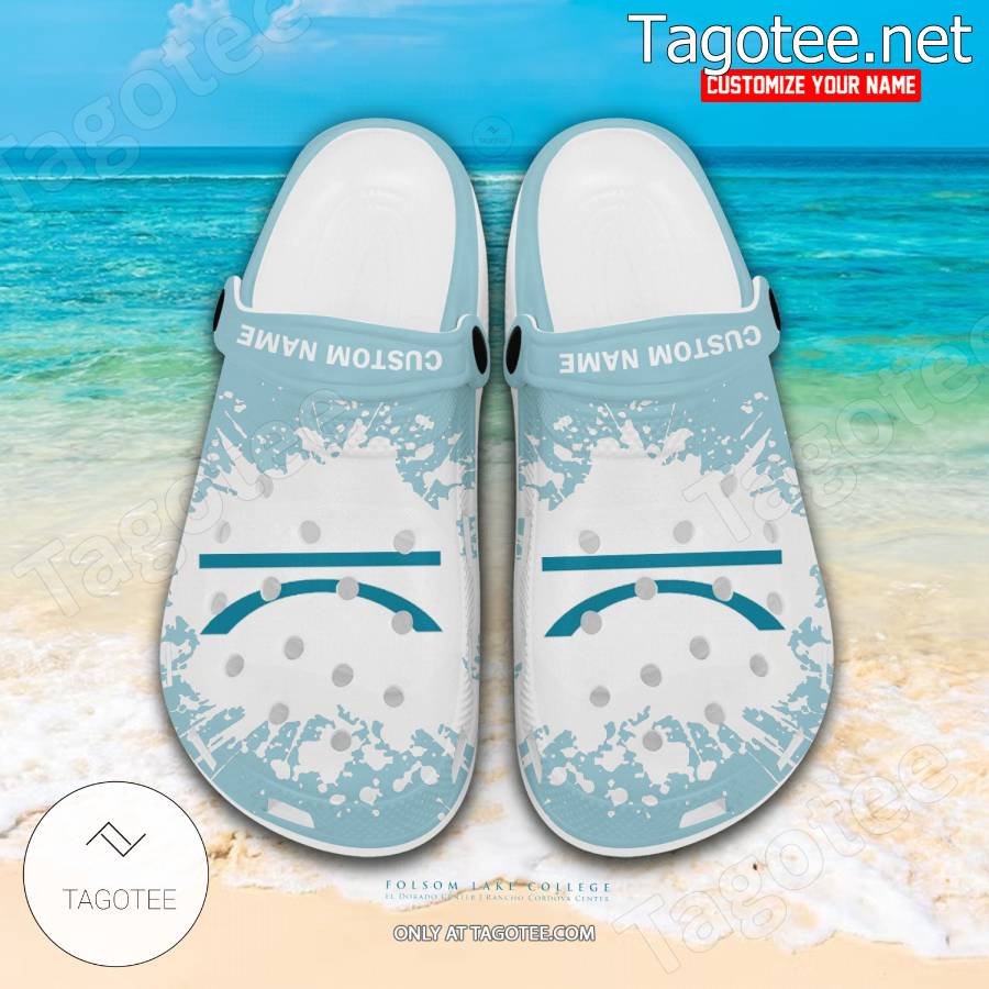 Folsom Lake College Custom Crocs Clogs - BiShop a