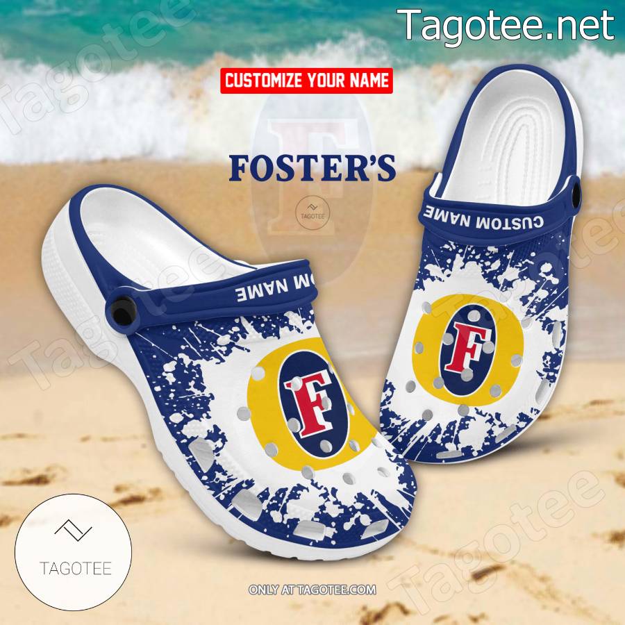 Foster's Logo Crocs Clogs - EmonShop - Tagotee