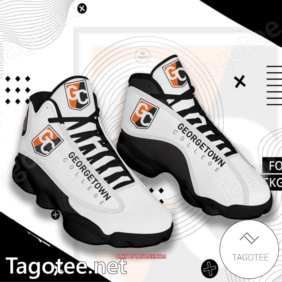 Georgetown College Air Jordan 13 Shoes - BiShop