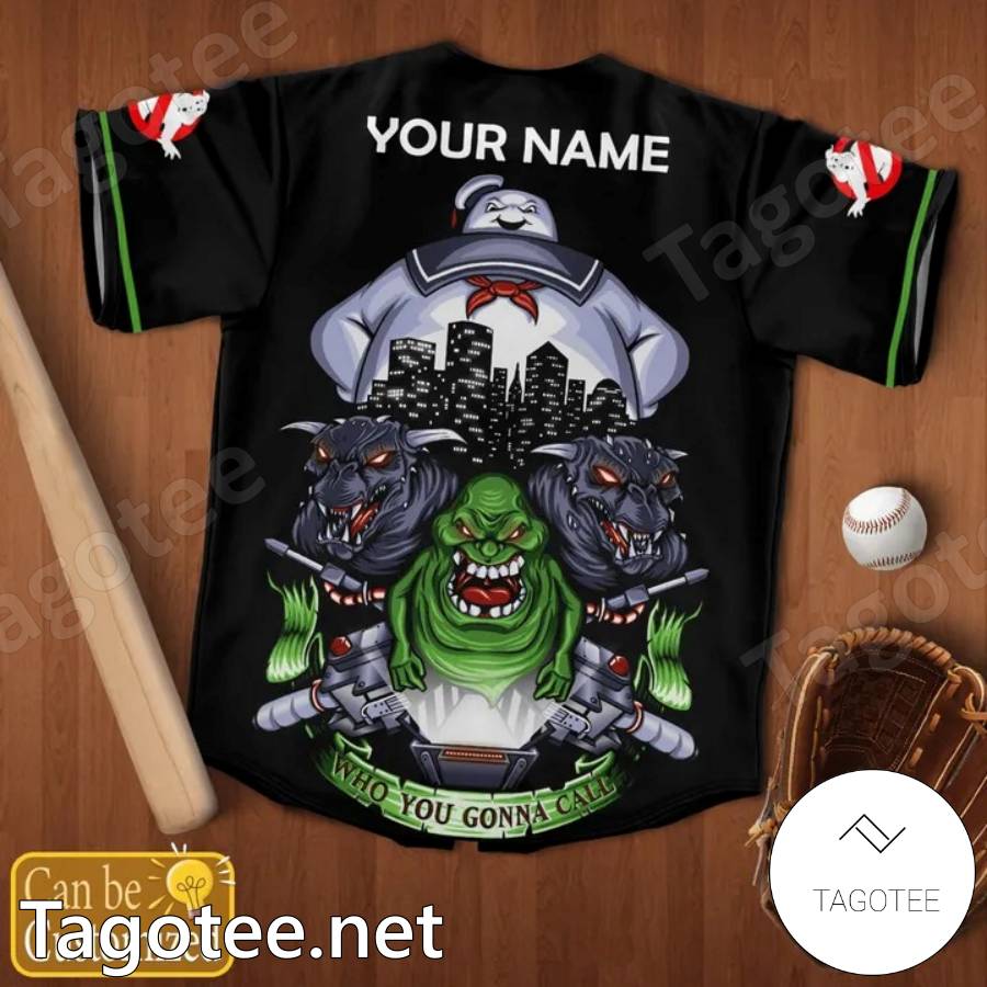 Ghostbusters - Logo Baseball Jersey 