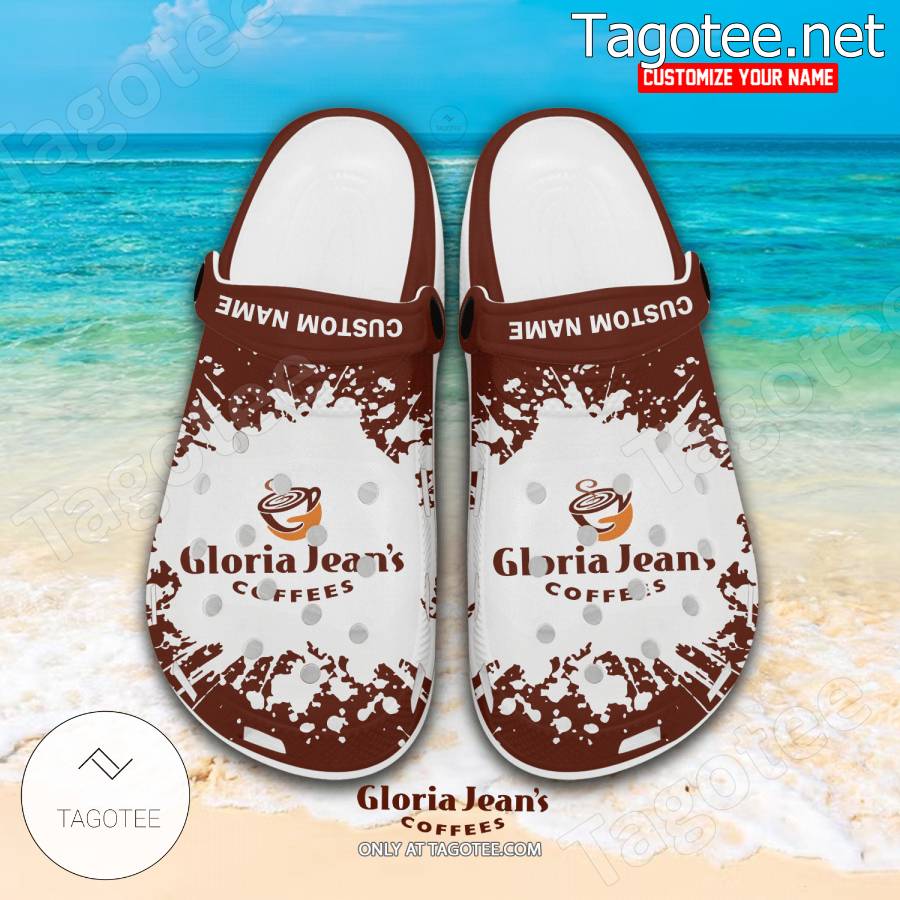 Gloria Jean’s Coffee Logo Crocs Clogs – EmonShop