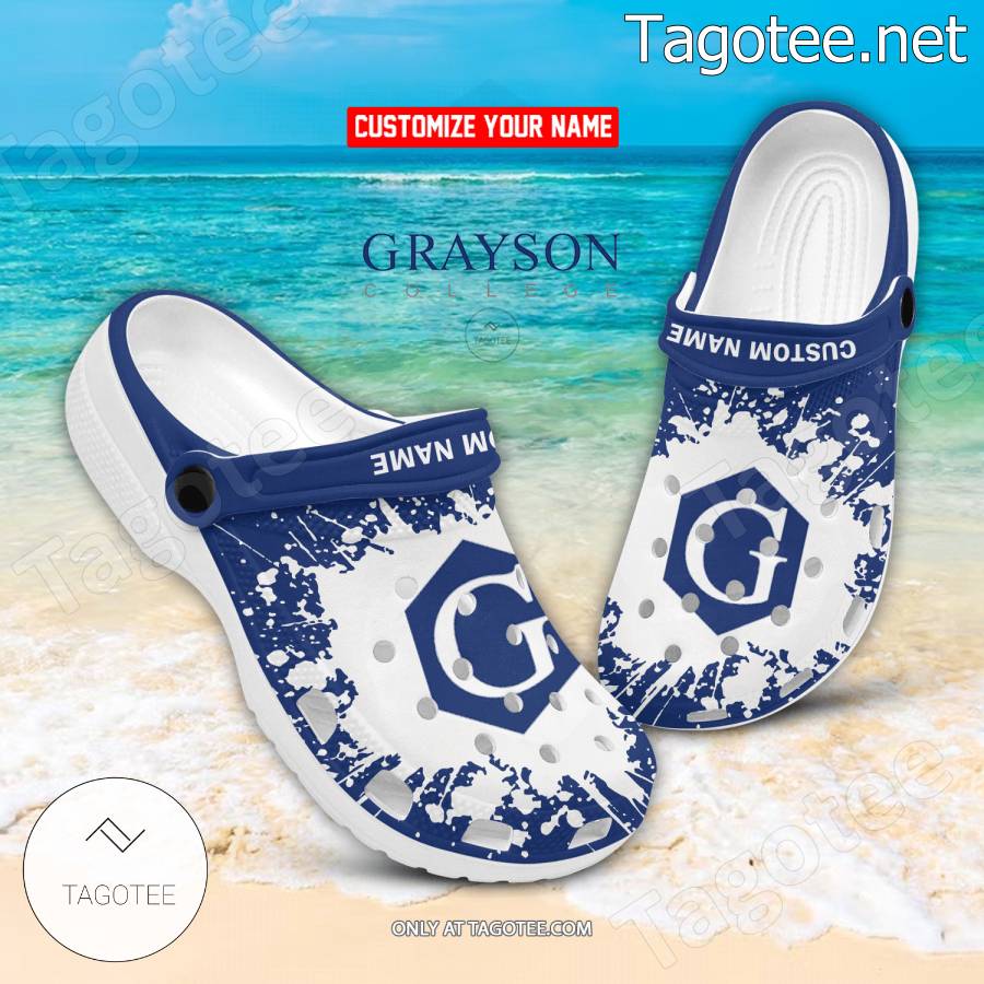 Grayson College Custom Crocs Clogs - BiShop