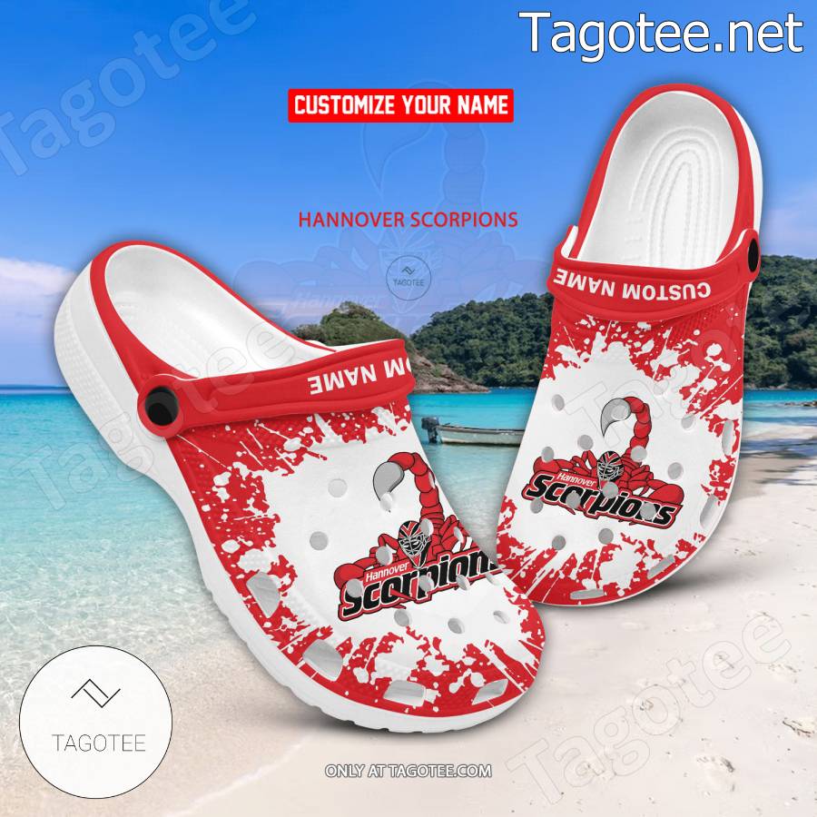Hannover Scorpions Personalized Crocs Clogs - EmonShop - Tagotee