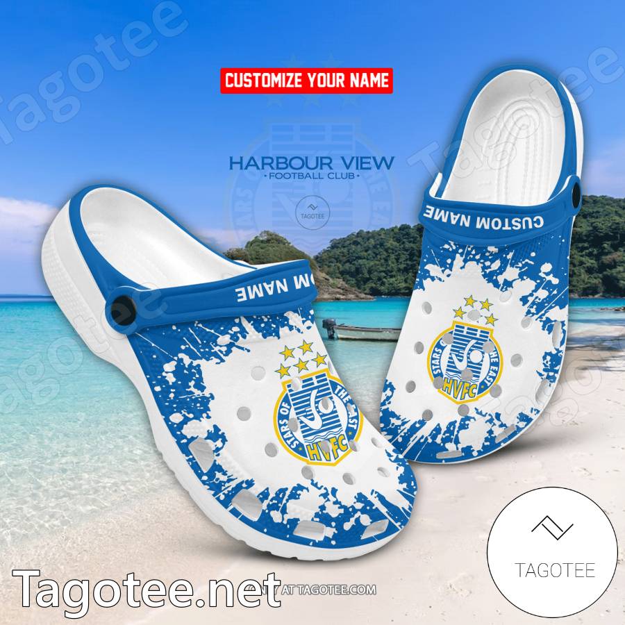 Harbour View Custom Name Crocs Clogs - EmonShop