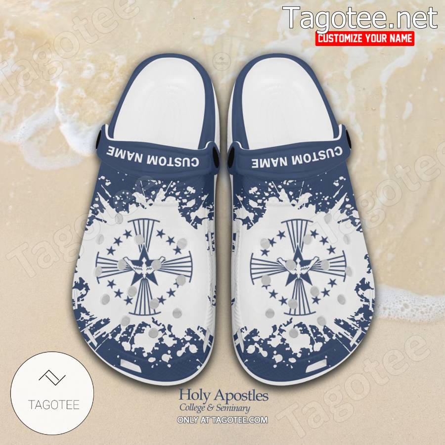 Holy Apostles College and Seminary Personalized Crocs Clogs - BiShop a