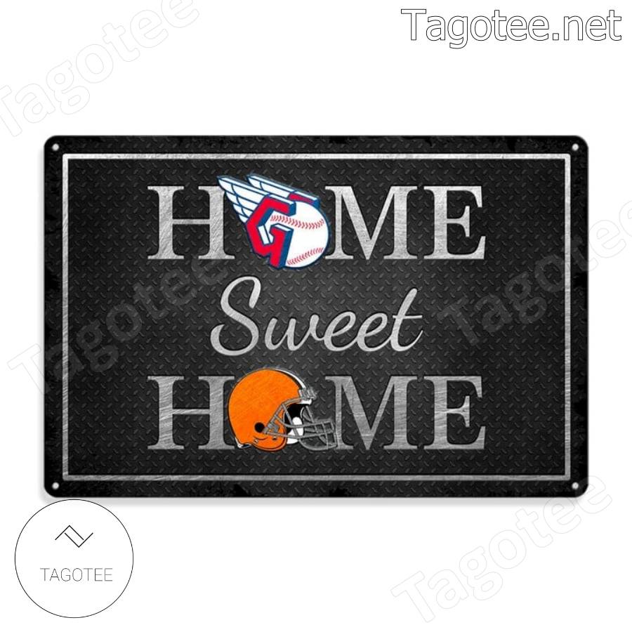 Home Sweet Home Cleveland Sport Doormat