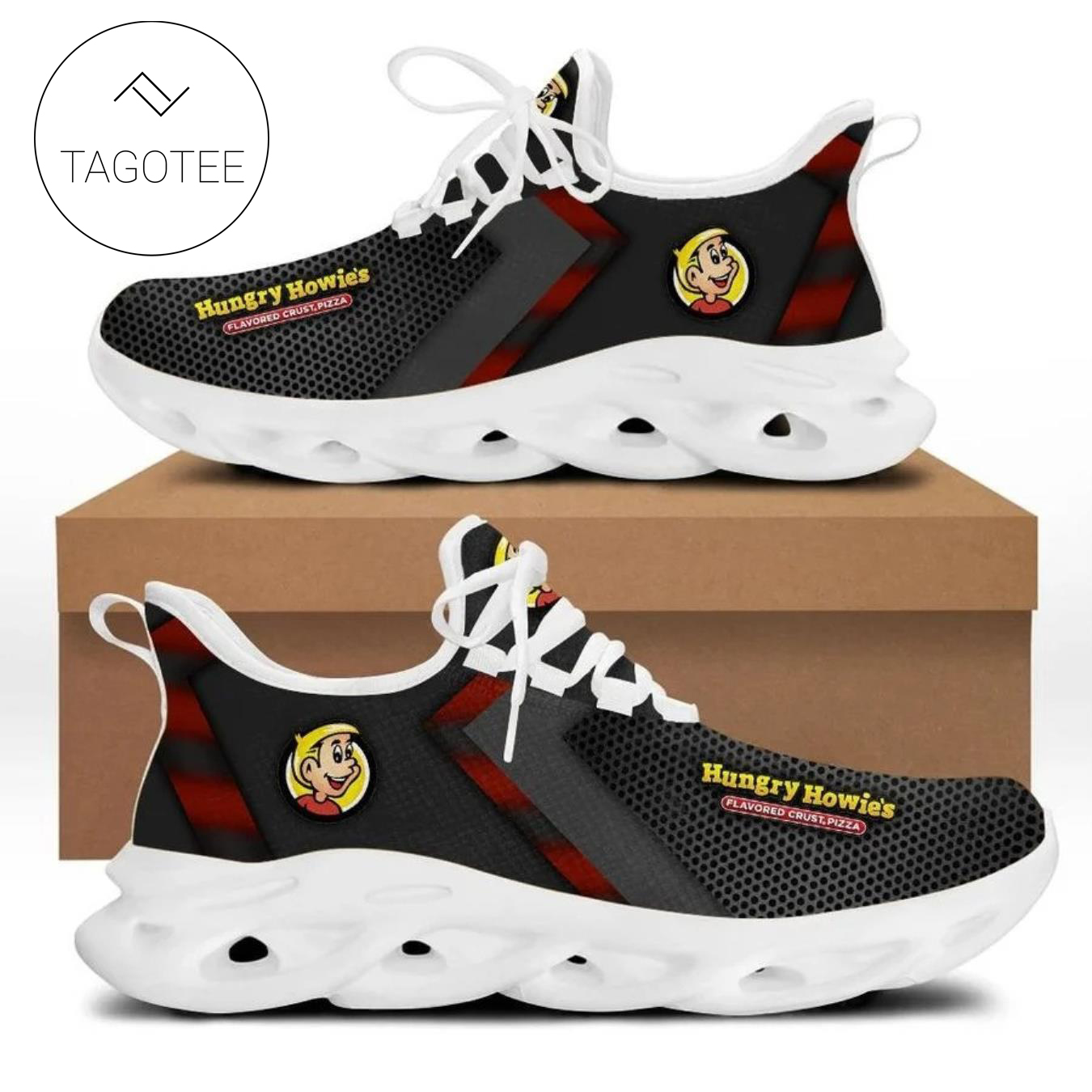 Hungry Howie's Pizza Max Soul Shoes - Tagotee