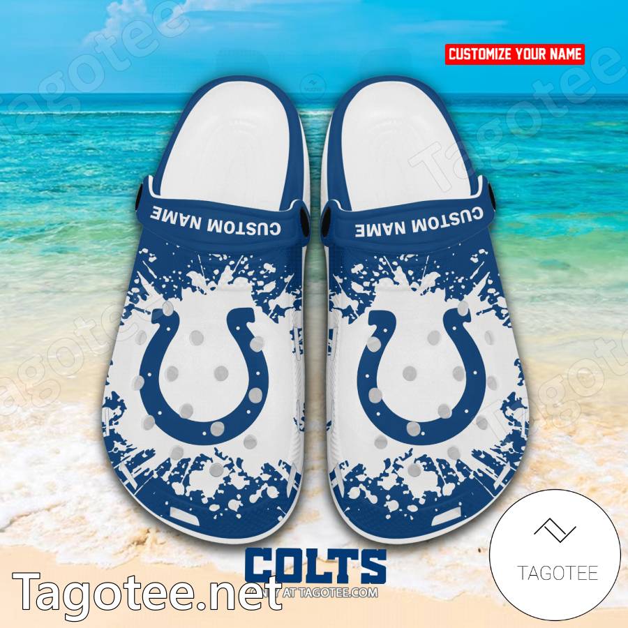 Indianapolis Colts Crocs Slippers - Discover Comfort And Style