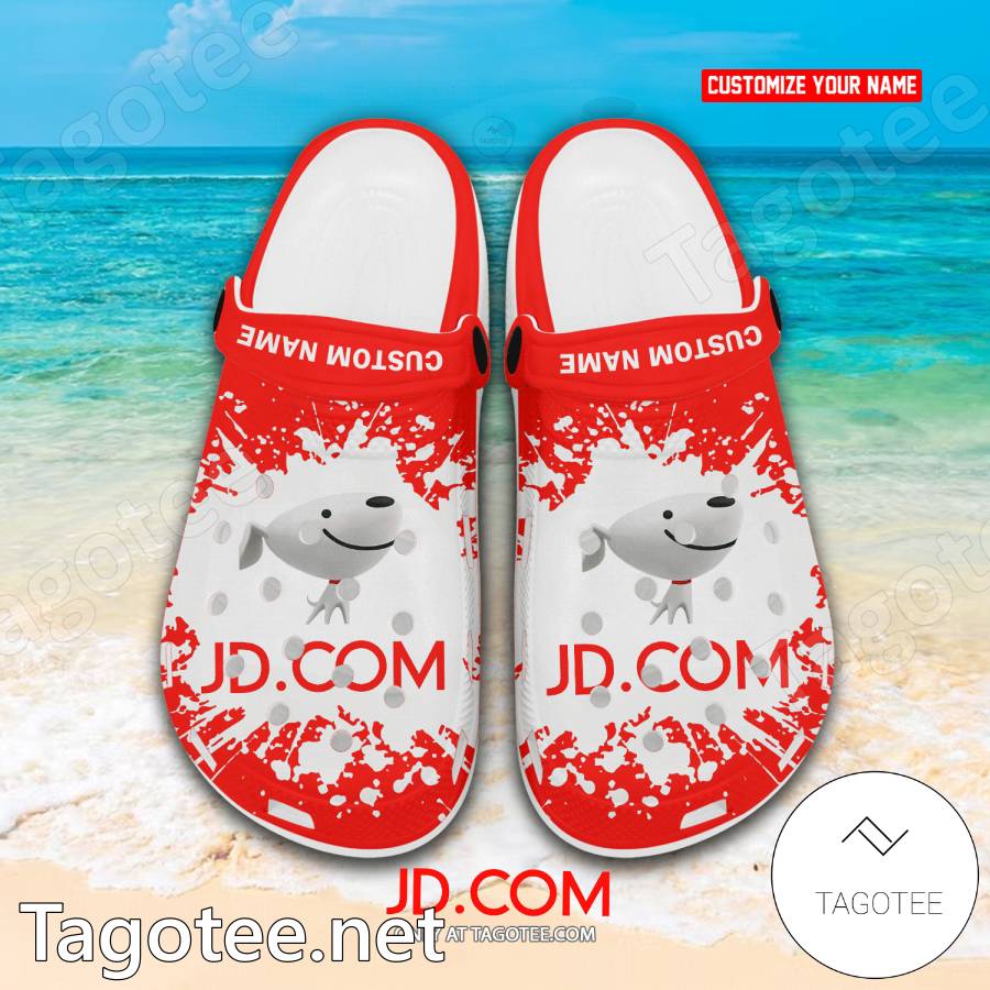 Jingdong Mall Logo Crocs Clogs - EmonShop a