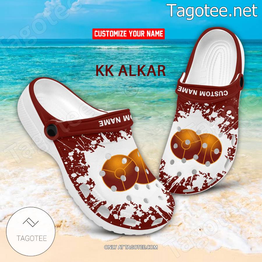 KK Alkar Logo Crocs Clogs - EmonShop