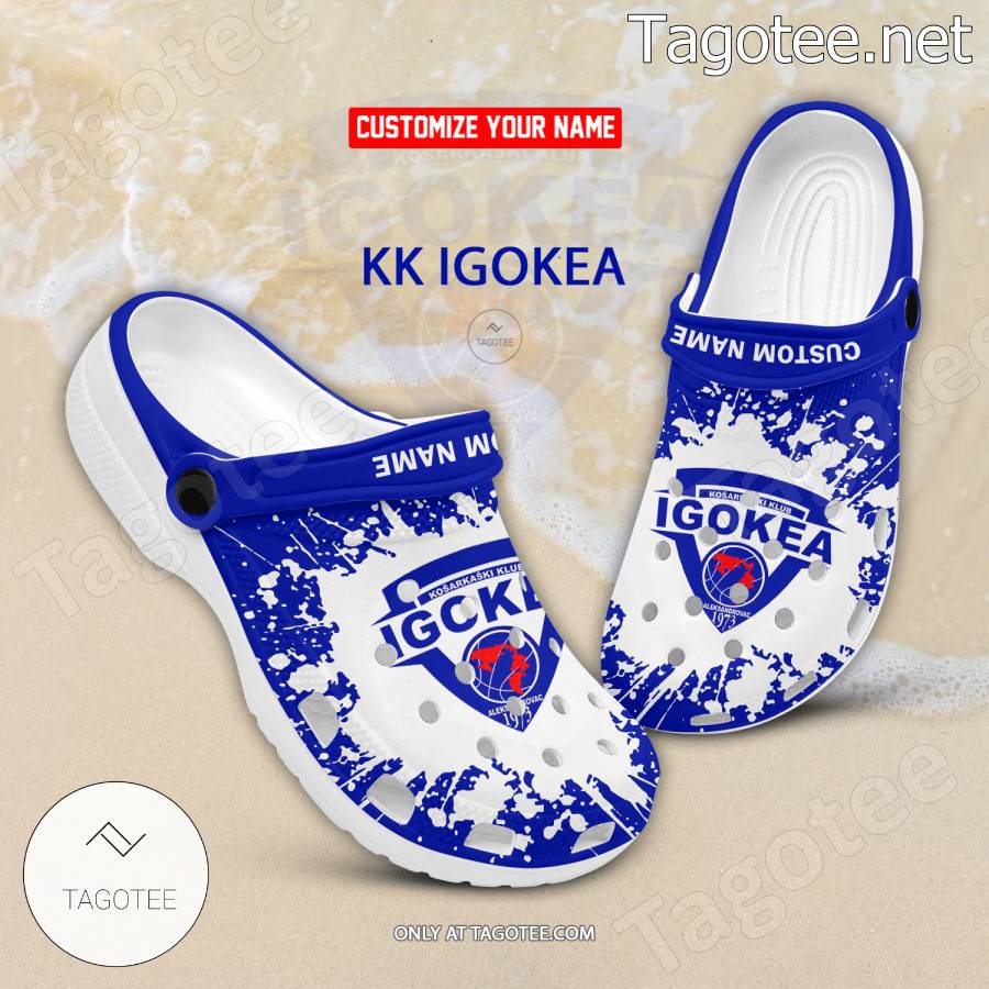 KK Igokea Logo Crocs Clogs - EmonShop