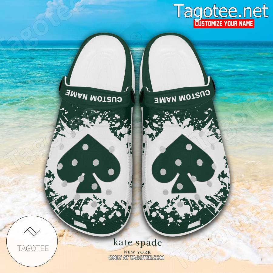 Kate Spade Logo Crocs Clogs - EmonShop a