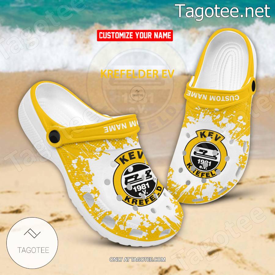 Krefelder EV Personalized Crocs Clogs - EmonShop - Tagotee