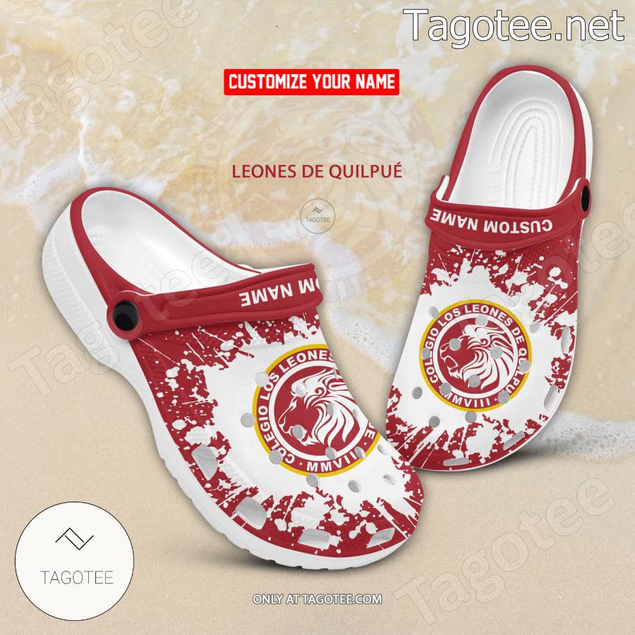 Leones de Quilpue Logo Crocs Clogs - EmonShop
