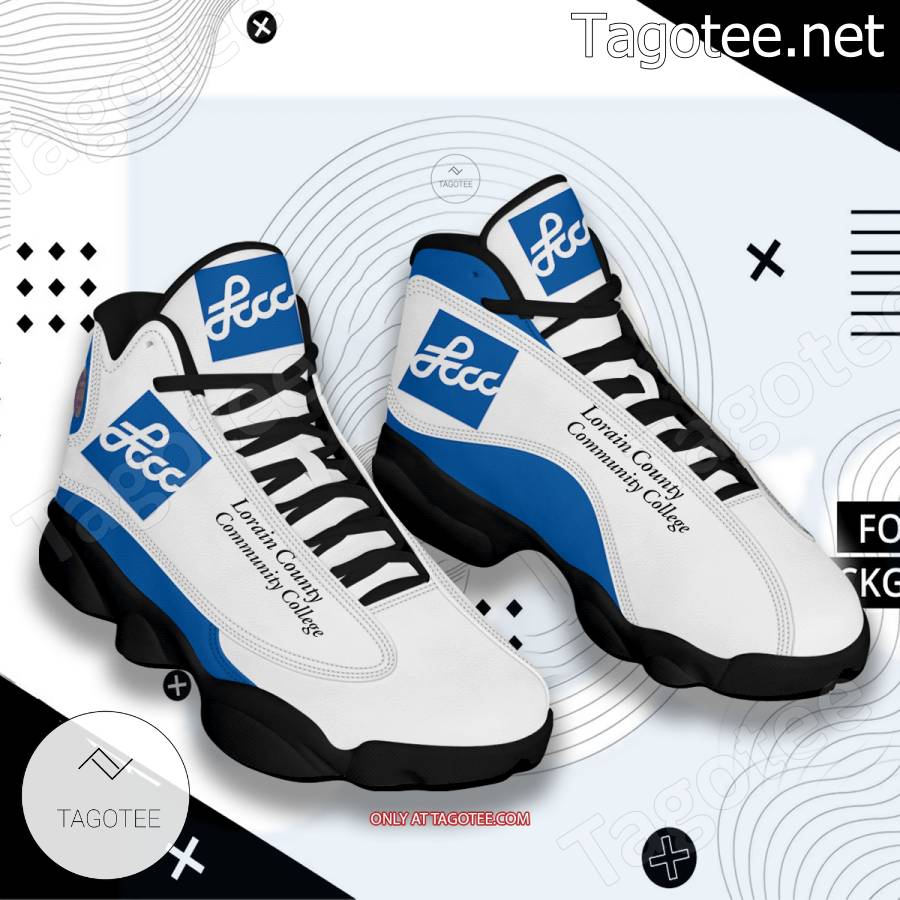 Lorain County Community College Air Jordan 13 Shoes - BiShop