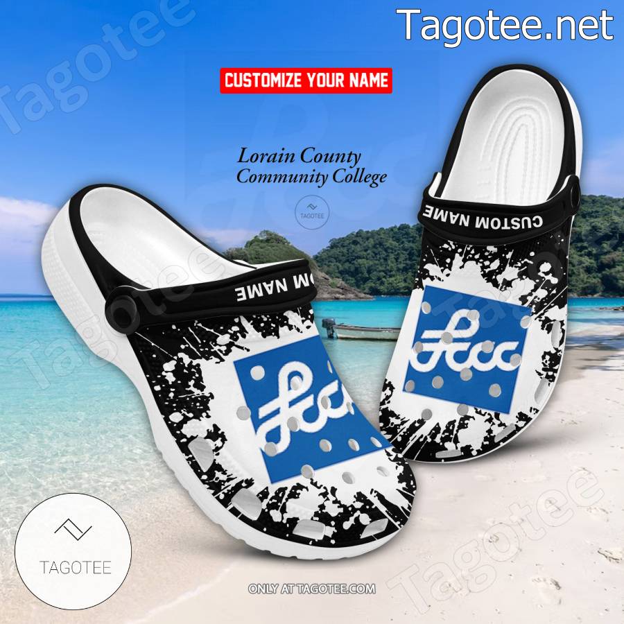 Lorain County Community College Crocs Clogs - BiShop