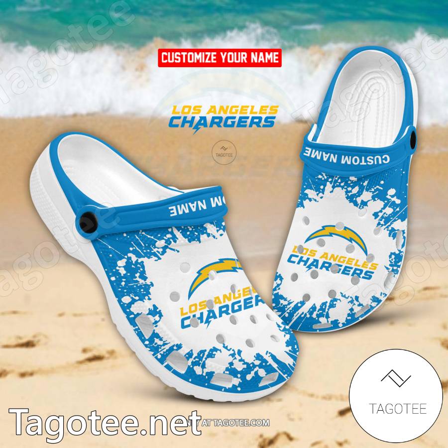 Los Angeles Chargers Crocs,Mens NFL Crocs,NFL Crocs - Ingenious