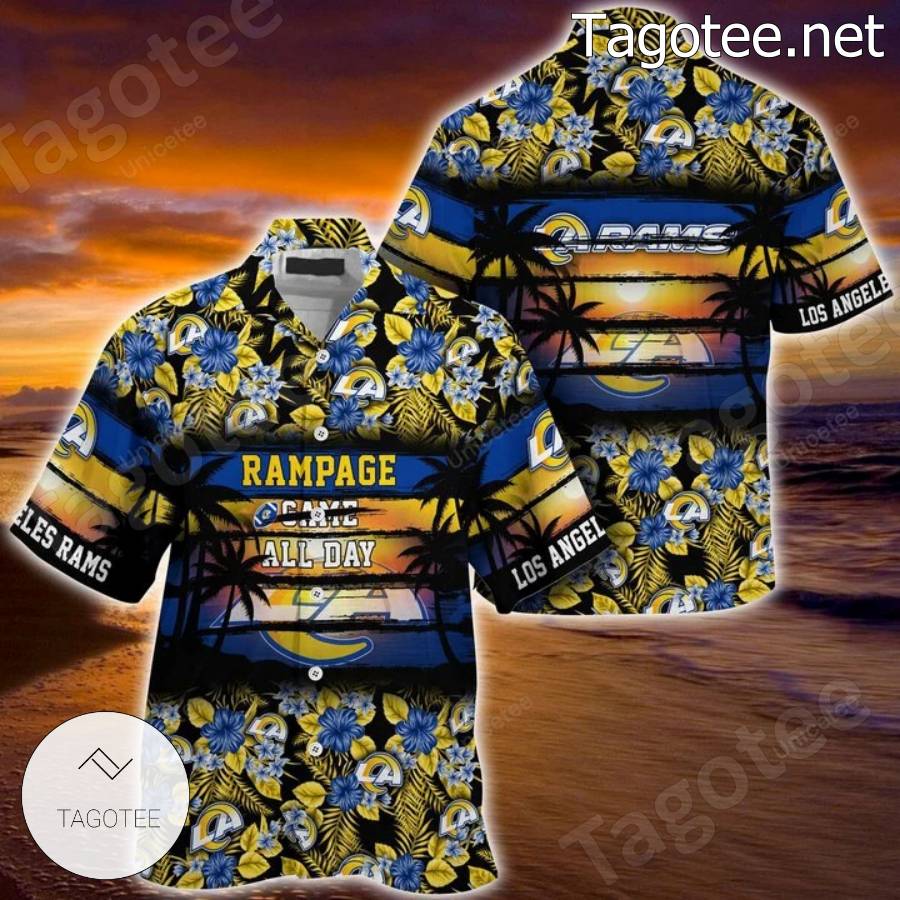 Los Angeles Rams Hawaiian Shirt - Tagotee