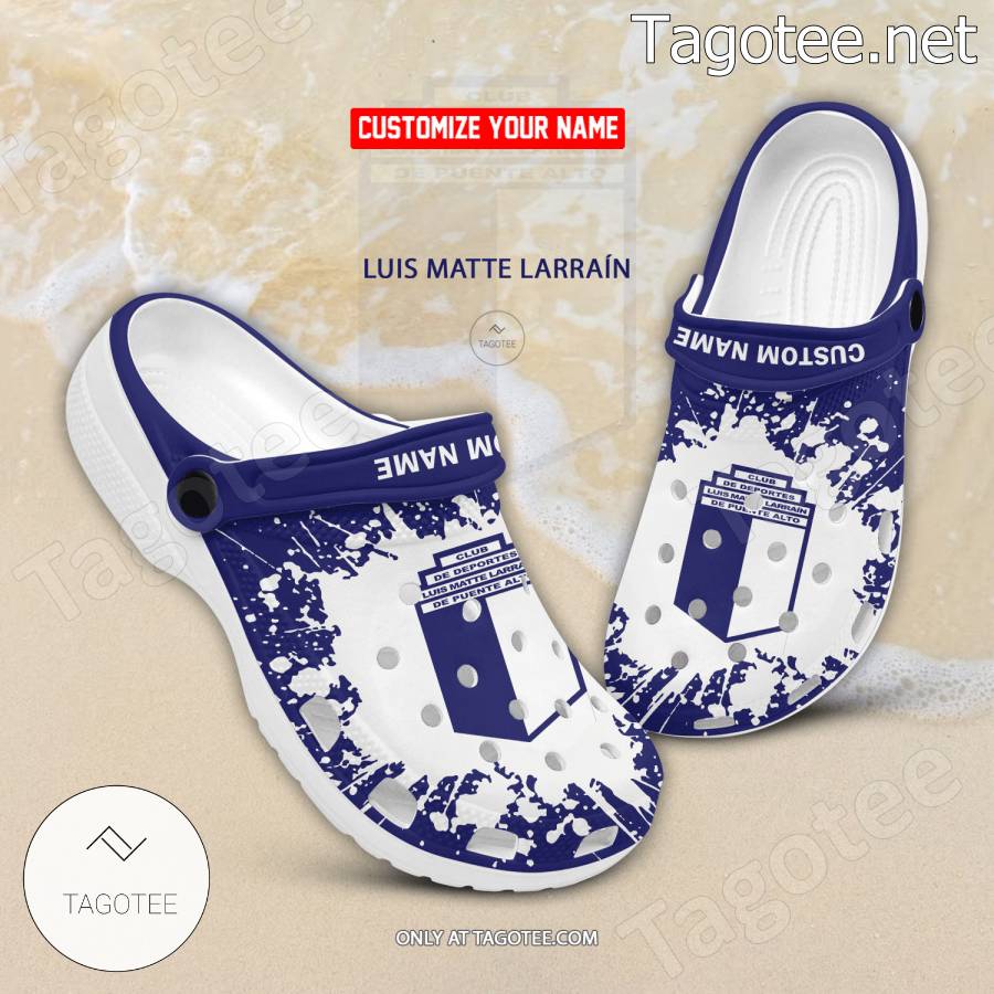 Luis Matte Larrain Logo Crocs Clogs - EmonShop