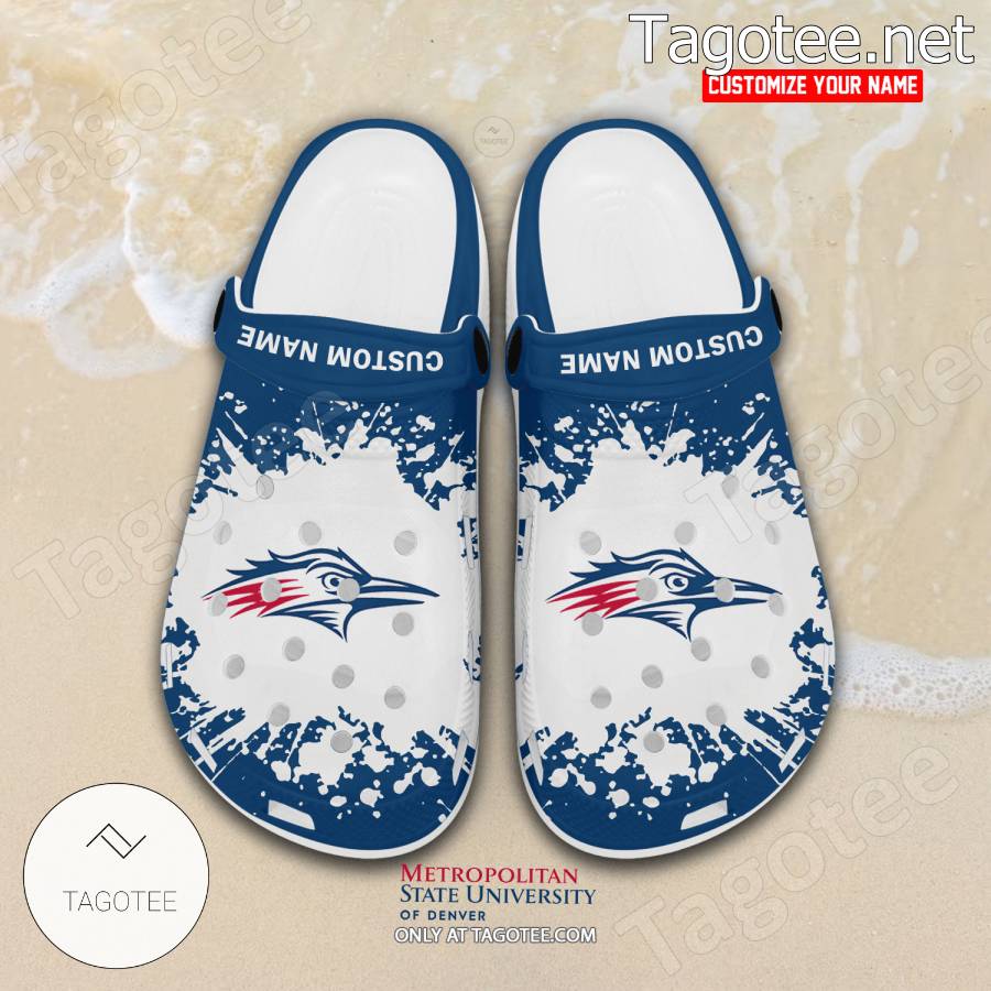 Denver Broncos Pattern Crocs Clogs - Tagotee