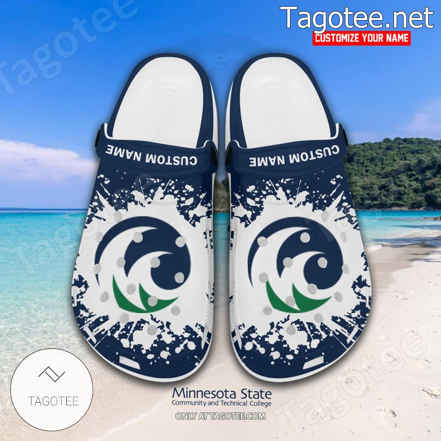 Minnesota State Community and Technical College Custom Crocs Clogs - BiShop a