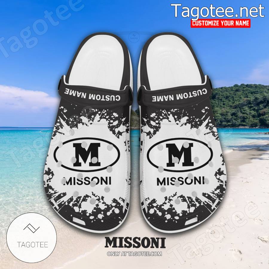 Missoni Logo Crocs Clogs - EmonShop a