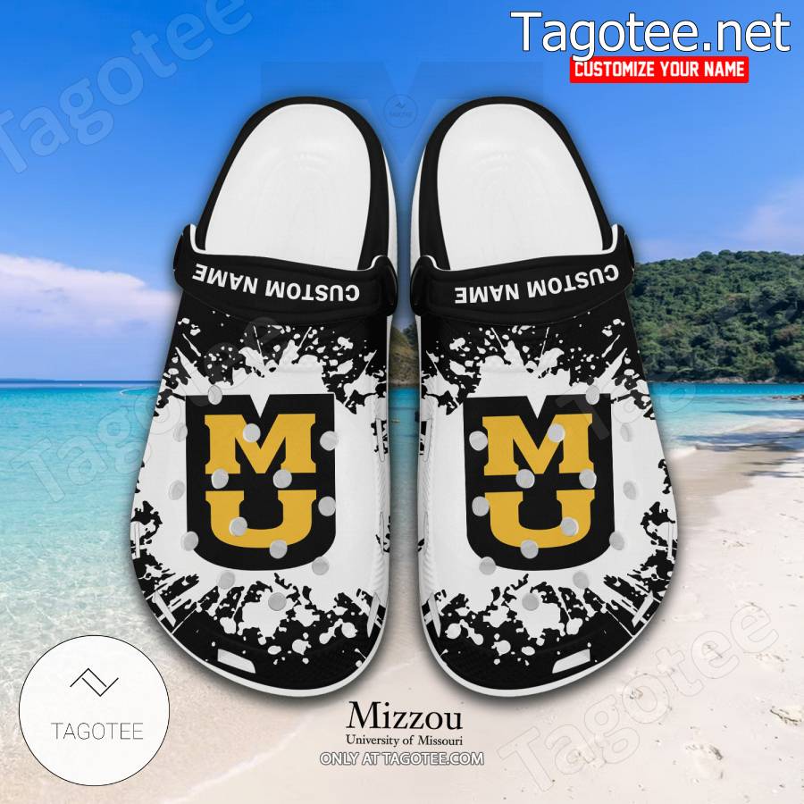 Mizzou - University of Missouri Personalized Crocs Clogs - BiShop - Tagotee