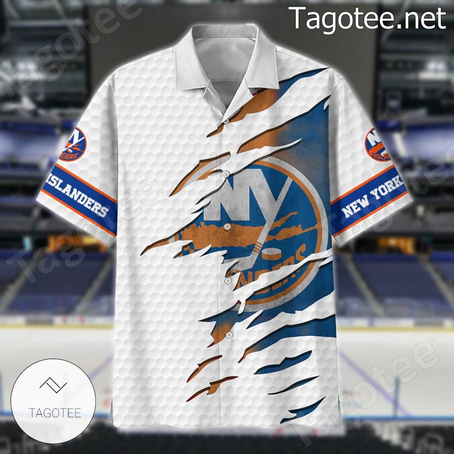 NHL New York Islanders Custom Name Number Jersey Halloween Zip Up Hoodie