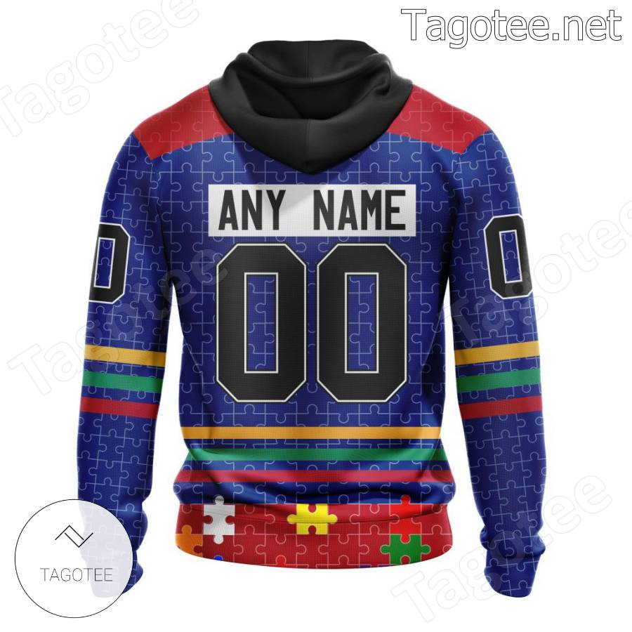 NHL New York Rangers Custom Name Number Jersey Halloween Zip Up Hoodie