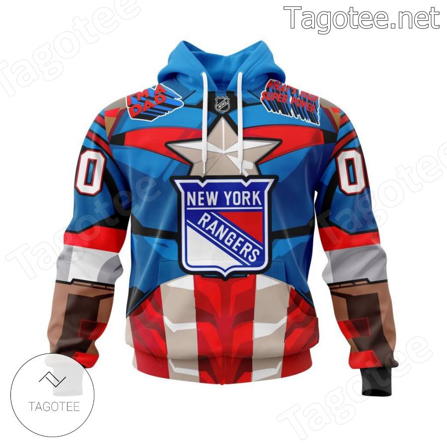 NHL New York Rangers Personalized Special Design I Pink I Can In