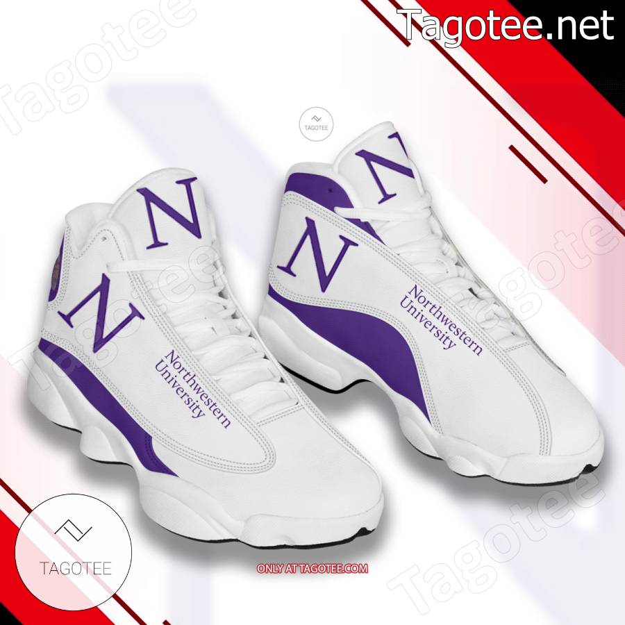 Northwestern University Air Jordan 13 Shoes - BiShop a