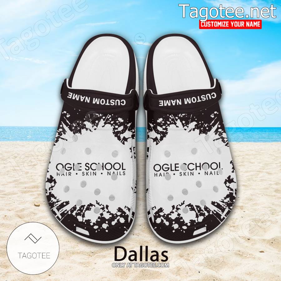 Ogle School Hair Skin Nails-Dallas Custom Crocs Clogs - BiShop a