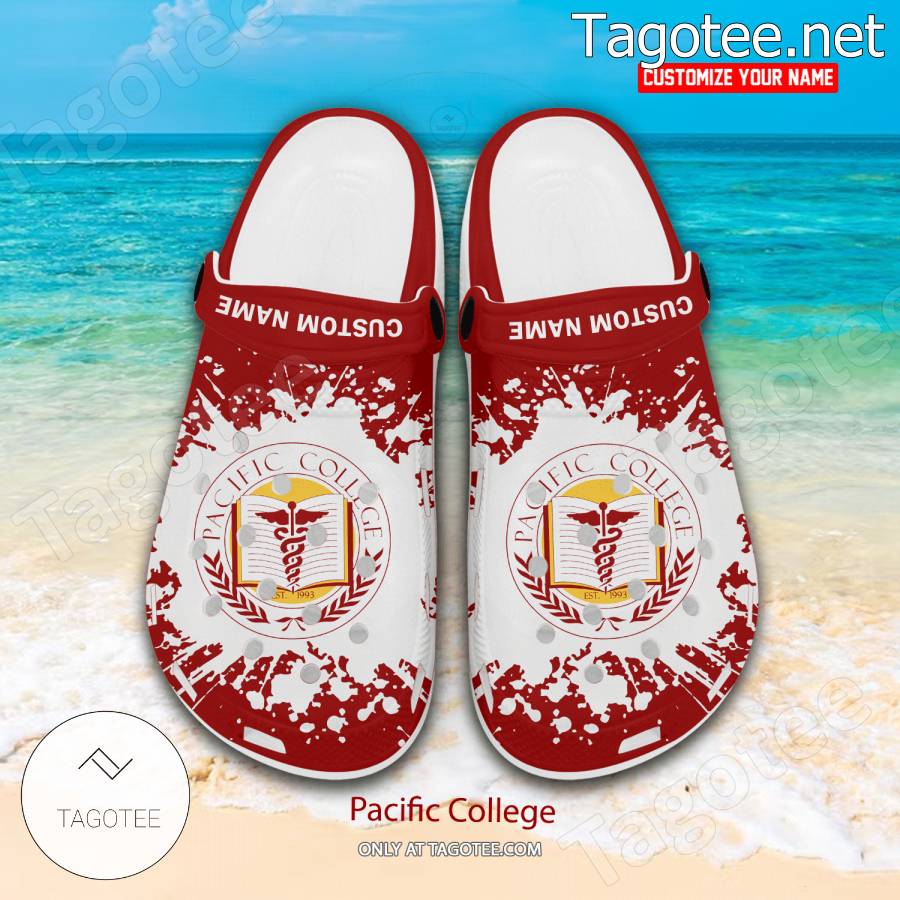 Pacific College Personalized Crocs Clogs - BiShop a