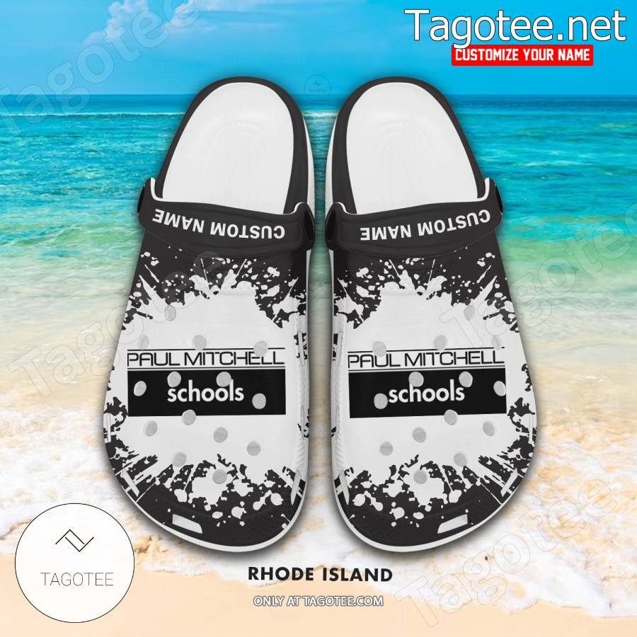 Paul Mitchell the School-Rhode Island Personalized Crocs Clogs - BiShop a