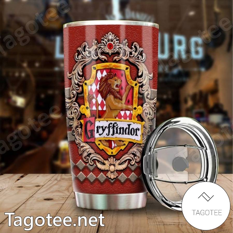 READY TO SHIP Wizarding World House tumbler- Gryffindor