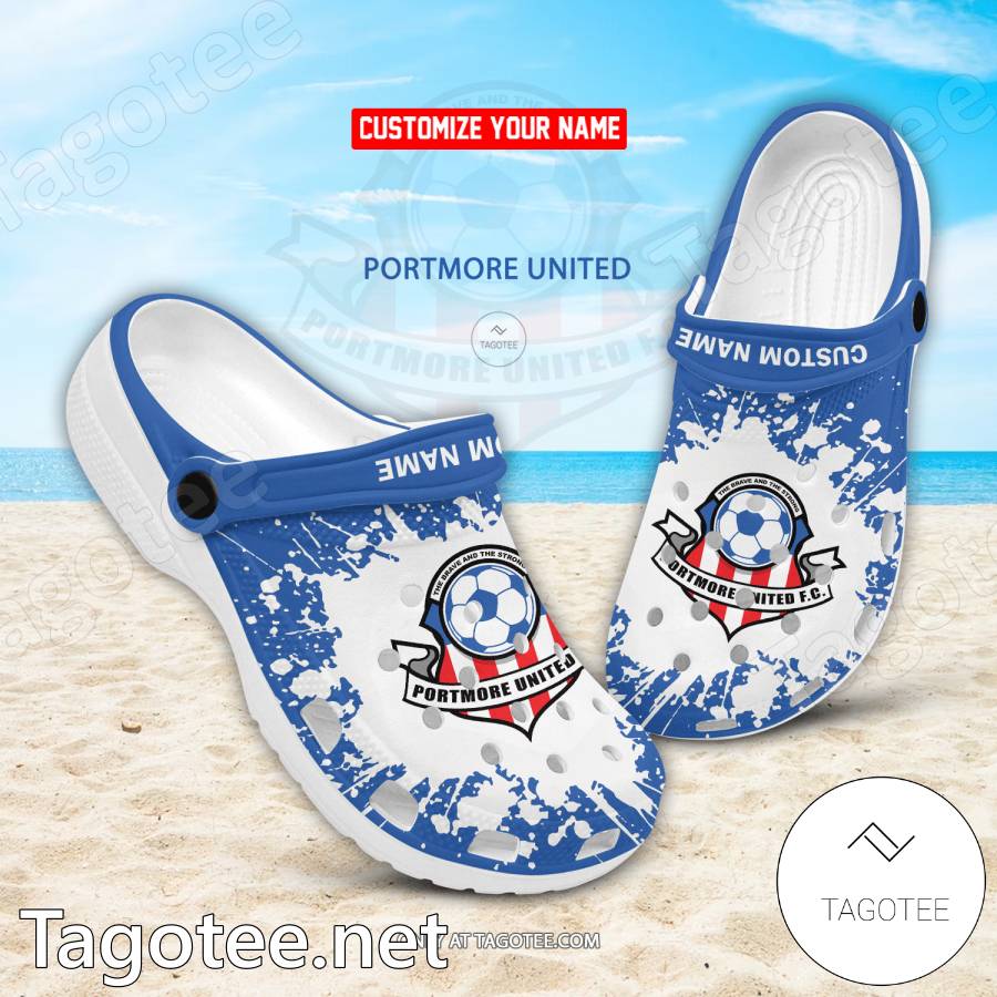 Portmore United Custom Name Crocs Clogs Tagotee