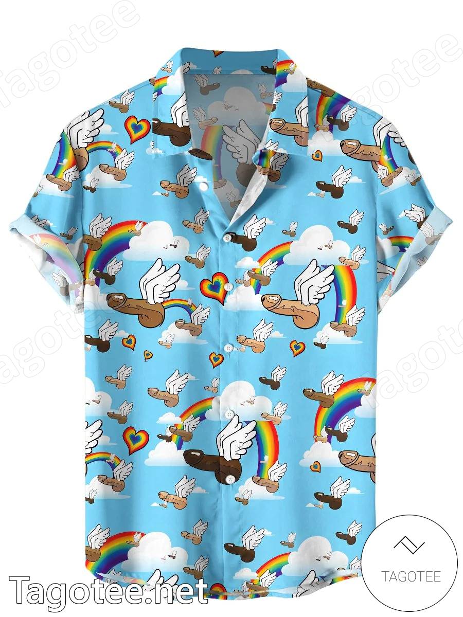 Penis Hawaiian Shirt And Shorts Penis Shirt Unique Hawaiian Shirts