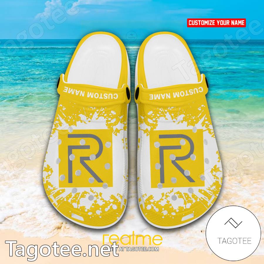 Realme Logo Crocs Clogs - EmonShop a