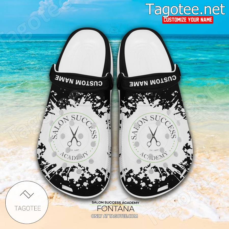 Salon Success Academy-Fontana Custom Crocs Clogs - BiShop a