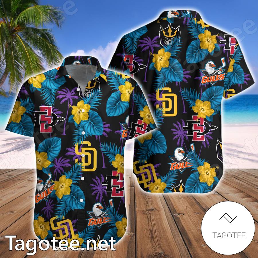 San Diego Sport Teams Hawaiian Shirt - Tagotee