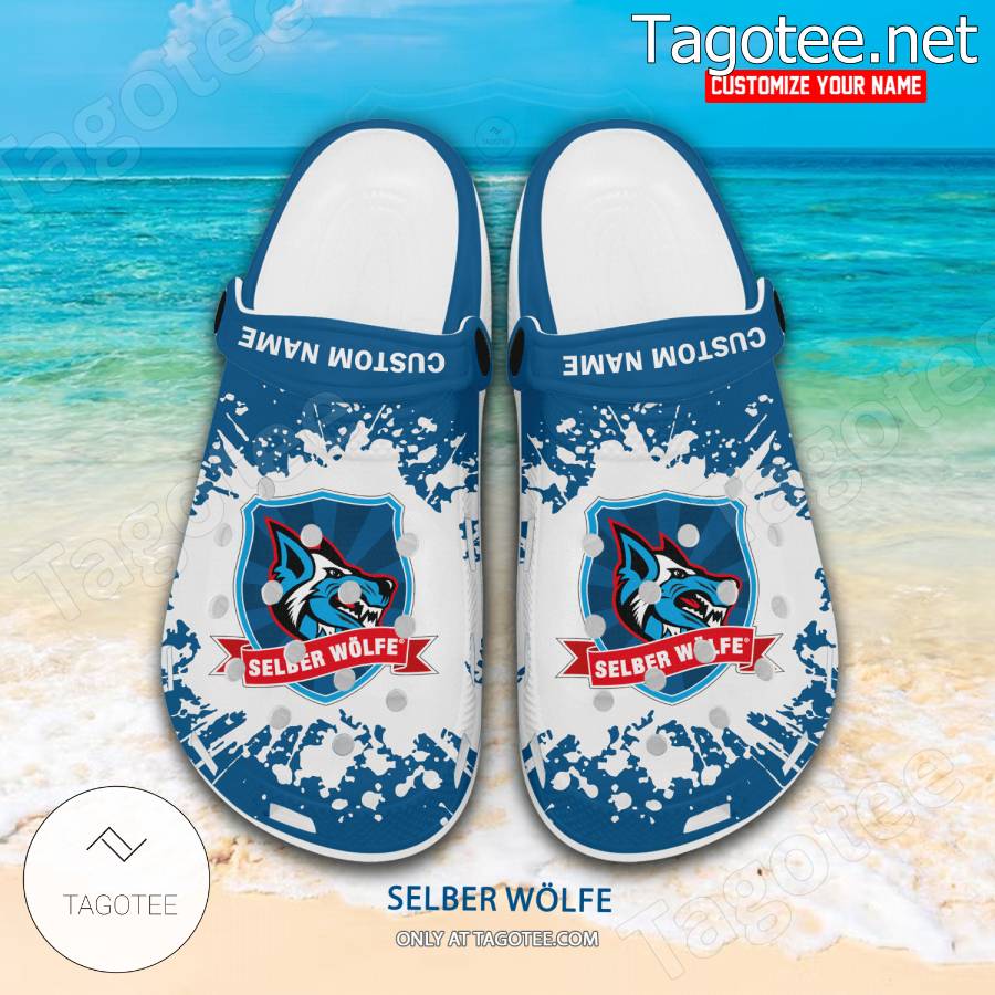 Selber Wolfe Personalized Crocs Clogs - EmonShop a