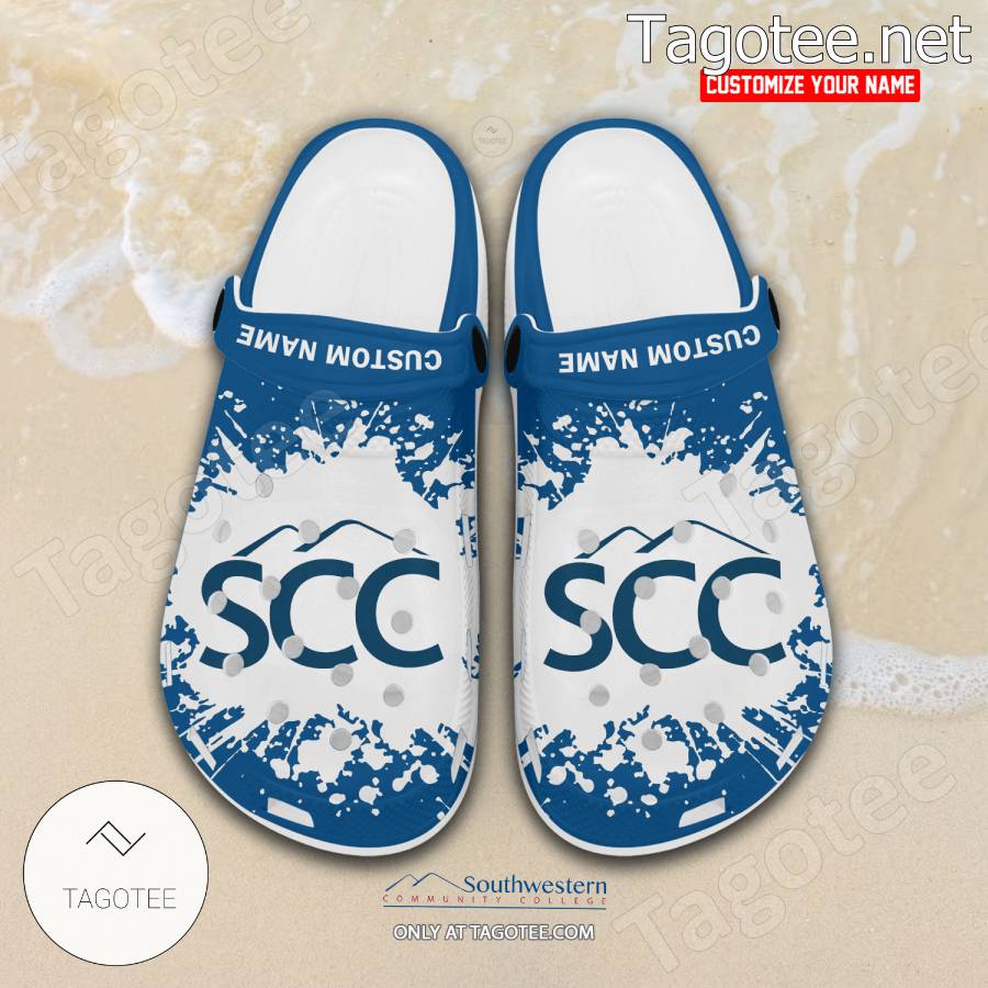 Southwestern Community College Personalized Crocs Clogs - BiShop a